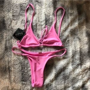 Pink Zaful Bikini